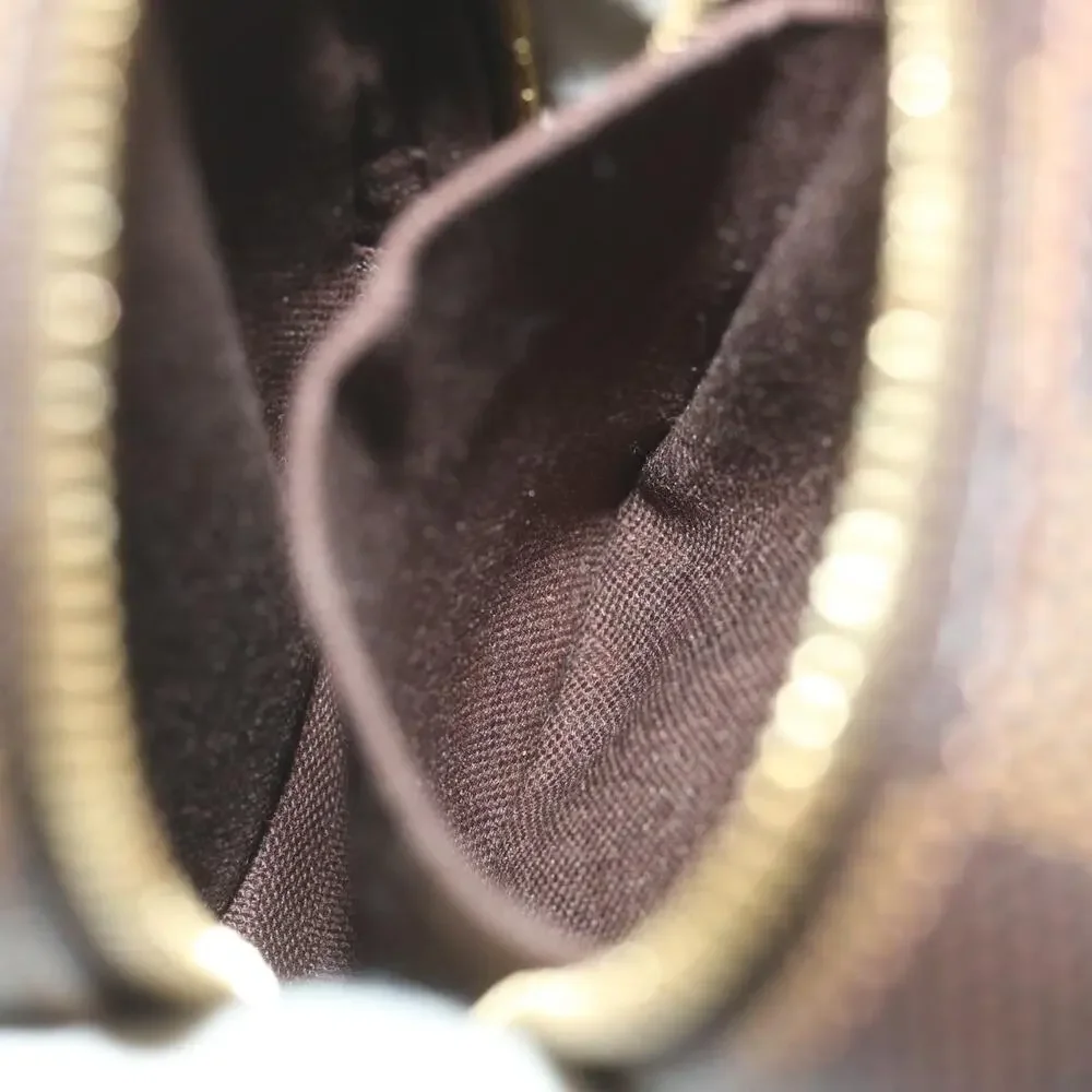 Louis Vuitton Damier Ebene Etui Okapi PM Pouch Brown